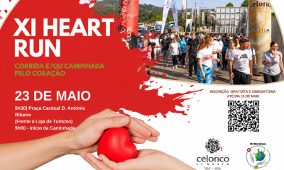 XI Heart Run: Celorico de Basto promove corrida e caminhada pelo coração a 23 de maio