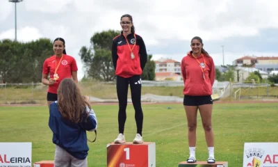 Clube de Atletismo da Nazaré conquista medalhas e títulos em fim de semana de excelência