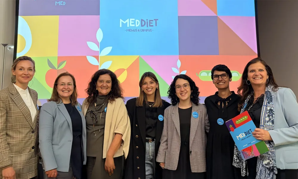 Estudantes portugueses abertos à dieta mediterrânica nas cantinas