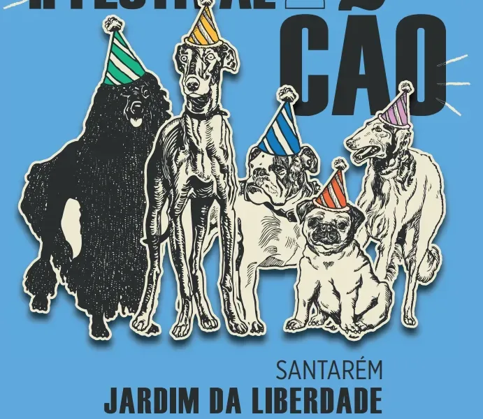 Jardim da Liberdade em Santarém recebe II Festival do Cão com demonstrações cinotécnicas e música