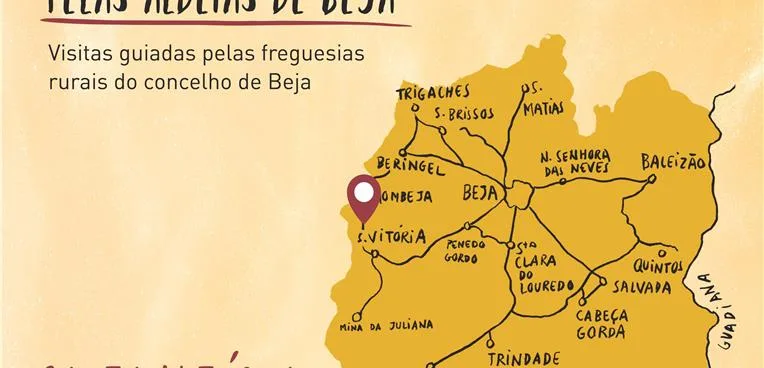 Beja sobre rodas e a pé: Descubra a História oculta de Santa Vitória num passeio gratuito