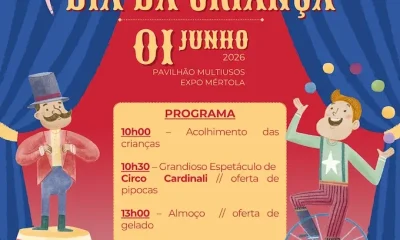 Mértola: Pavilhão Multiusos Expo acolhe festa do Dia da Criança com Circo Cardinali