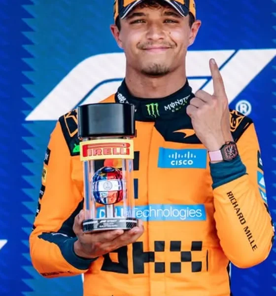 Lando Norris conquista a pole de sprint do em Miami