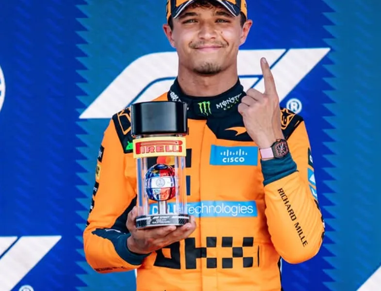 Lando Norris conquista a pole de sprint do em Miami