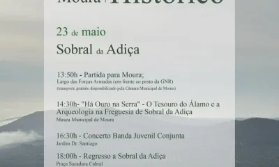 Moura celebra 24.ª Semana do Património Histórico com destaque para Sobral da Adiça