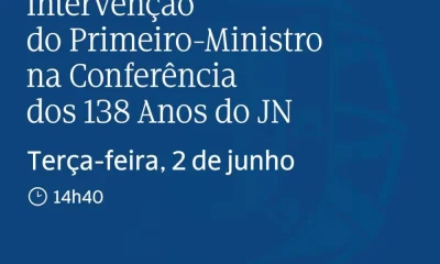 Assista à transmissão em direto da Intervenção do Primeiro-Ministro na Conferênc…