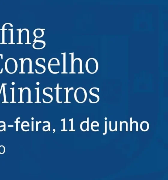 Assista à transmissão em direto do Briefing do Conselho de Ministros nas redes s…