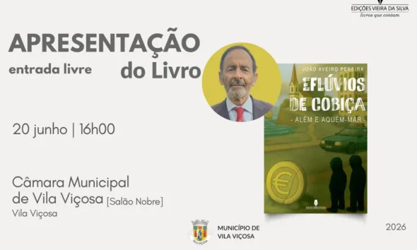 Reserve na Sua Agenda
EFLÚVIOS DE COBIÇA | APRESENTAÇÃO DO LIVRO | 20 JUN | 16H0…