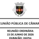 Reunião Ordinária da Câmara Municipal de Viana do Alentejo | 15 de junho de 202…
