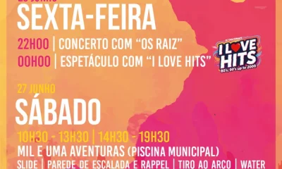 FIM DE SEMANA DA JUVENTUDE 2026 | 26 E 27 JUNHO | LARGO DE SÃO JOÃO
26 JUNHO | S…