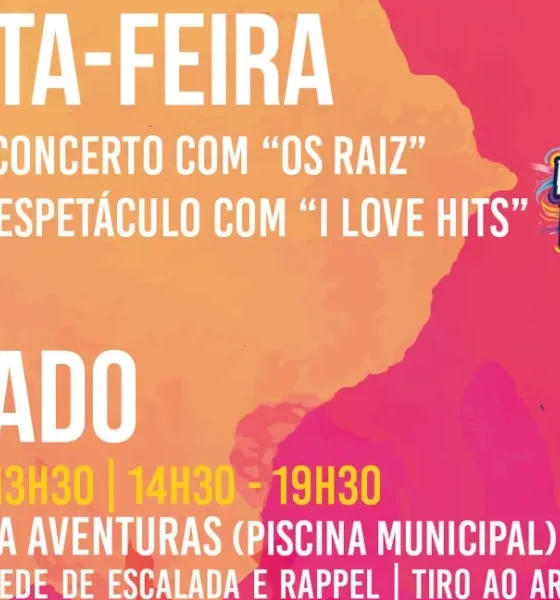 FIM DE SEMANA DA JUVENTUDE 2026 | 26 E 27 JUNHO | LARGO DE SÃO JOÃO
26 JUNHO | S…