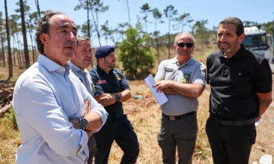 Secretário de Estado acompanha recuperação da Mata Nacional devastada pela tempestade Kristin