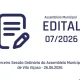 3ª Sessão Ordinária da Assembleia Municipal de Vila Viçosa – 26.06.2026
 Edital…