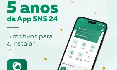 5 anos da App SNS 24. Obrigado a quem instalou, a quem recomendou e a quem nos a…