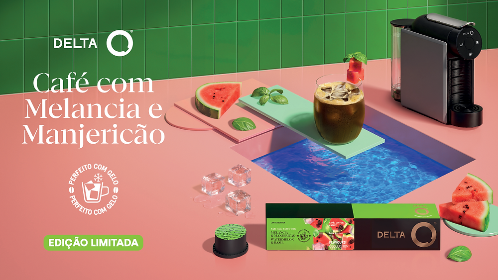 Delta Q apresenta o seu primeiro Iced Coffee: Melancia & Manjericão