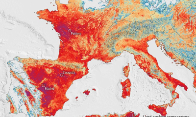 Europa em alerta: Temperaturas extremas