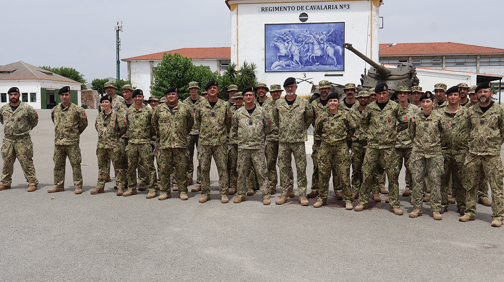 Regimento de Cavalaria N.º 3 destaca-se no apoio a Curso Avançado de Planeamento Militar Terrestre
