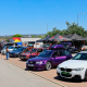 Concentração automóvel no arranque das festas de São João