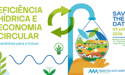 Sousel recebe conferência sobre eficiência hídrica e economia circular.