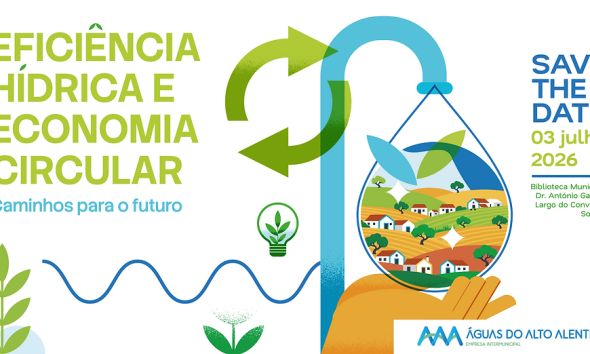 Sousel recebe conferência sobre eficiência hídrica e economia circular.