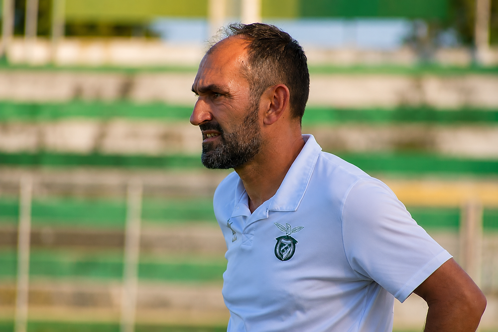 João Trindade é o treinador do GD de Portel no Campeonato de Portugal