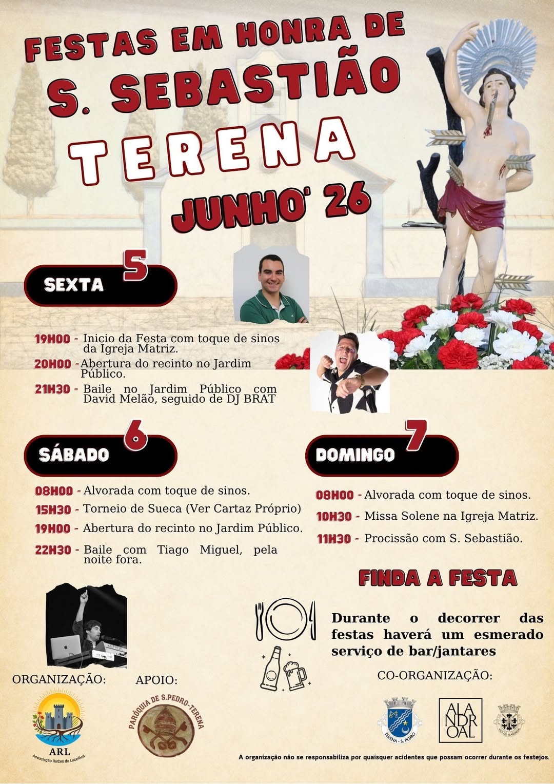 As Festas de São Sebastião estão de volta á nossa Vila 

A nossa associação conv…
