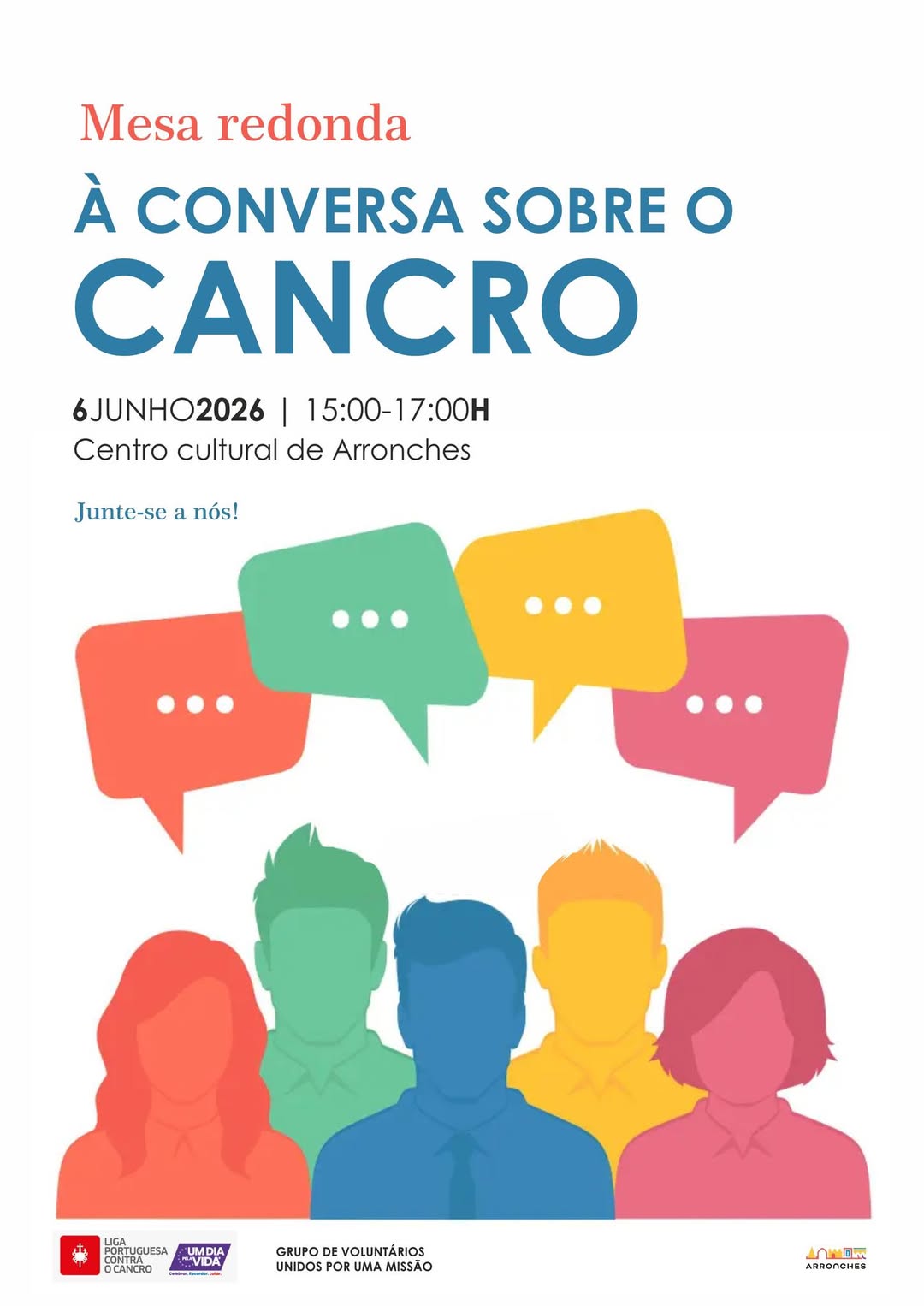 DIVULGAÇÃO

MESA REDONDA | ‘À CONVERSA SOBRE O CANCRO’

Dia 6 de junho (sábado),…
