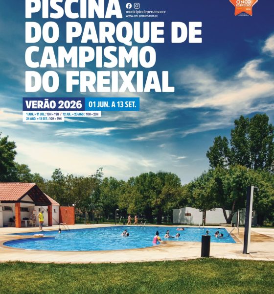 Piscina do Parque de Campismo do Freixial aberta até setembro

A Piscina do Parq…