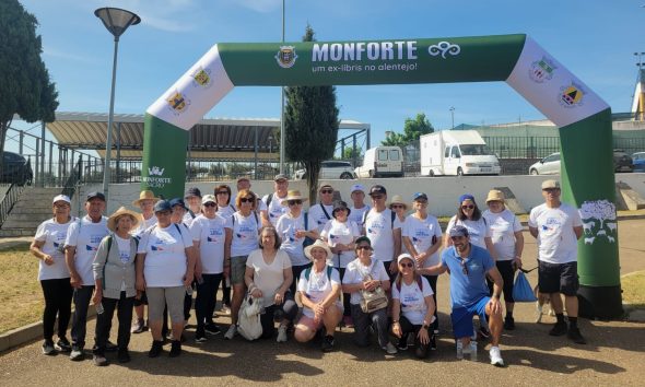 A vila de Monforte acolheu a Caminhada Sénior dos XXIV Jogos do Alto Alentejo, …