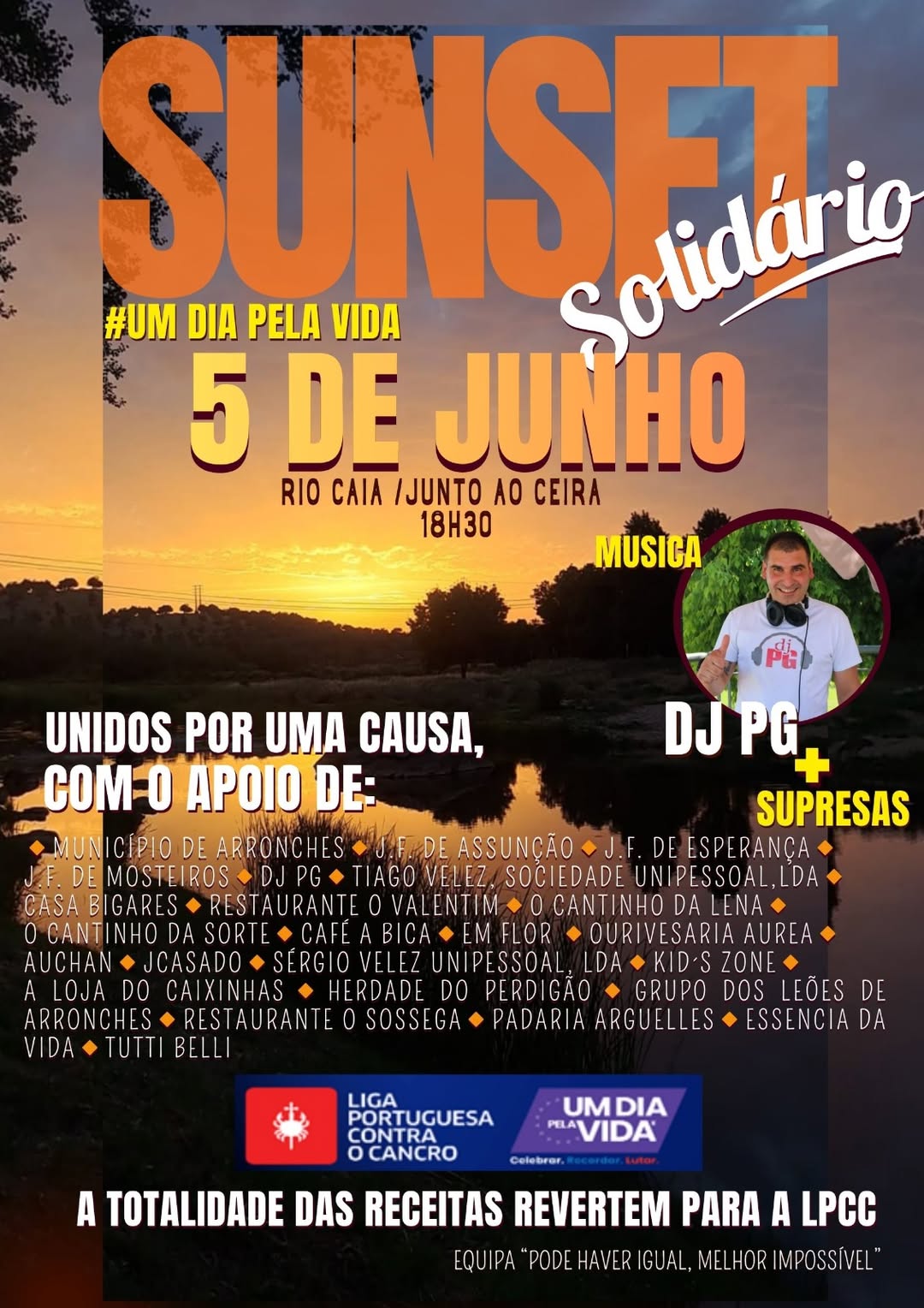 DIVULGAÇÃO

SUNSET SOLIDÁRIO

Dia 5 de junho (sexta-feira), a partir das 18H30, …