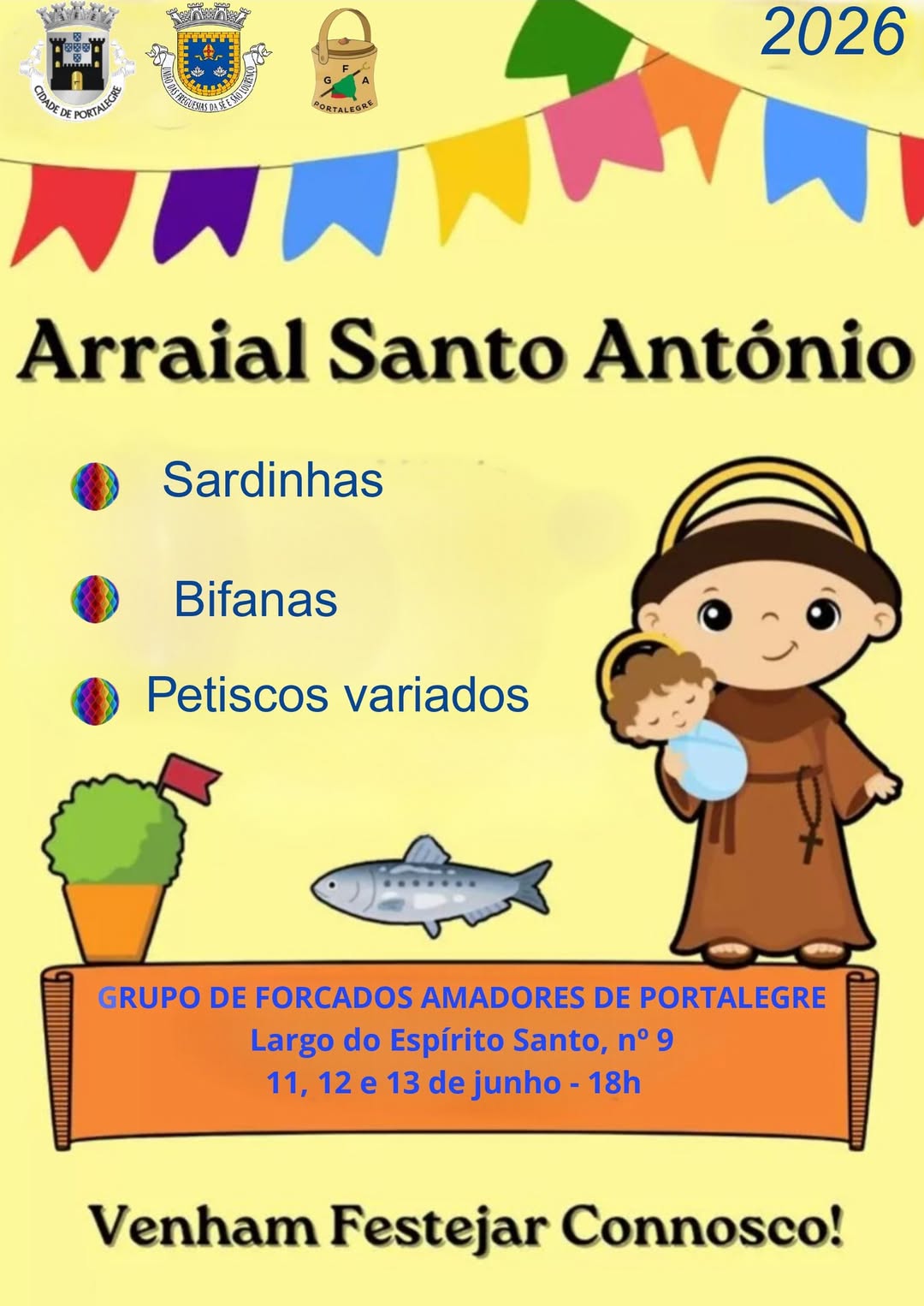 DIVULGAÇÃO DE ATIVIDADES A DECORRER NO CONCELHO
Com o apoio do Município de Por…
