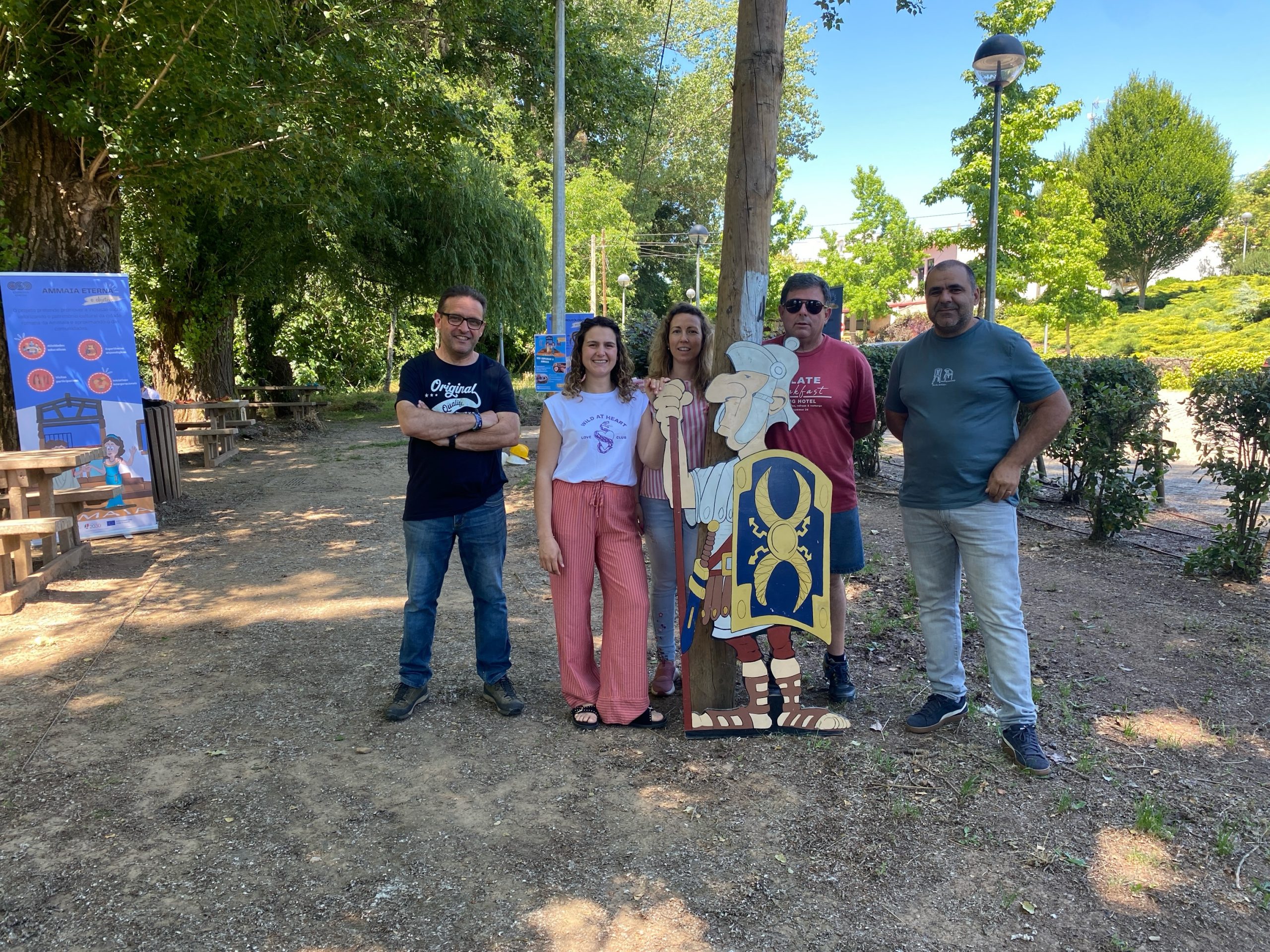 Hoje, dia 1 de junho de 2026, parte da equipa do projeto Ammaia Eterna, teve o p…