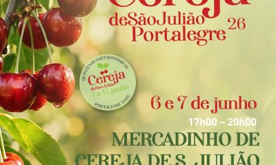 Cereja de São Julião – Portalegre 2026 

Plátano do Rossio: Mercadinho de Cerej…