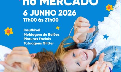 “Criançada no Mercado”, dia 6 de junho, a partir das 17h00, no Mercado Municipal…