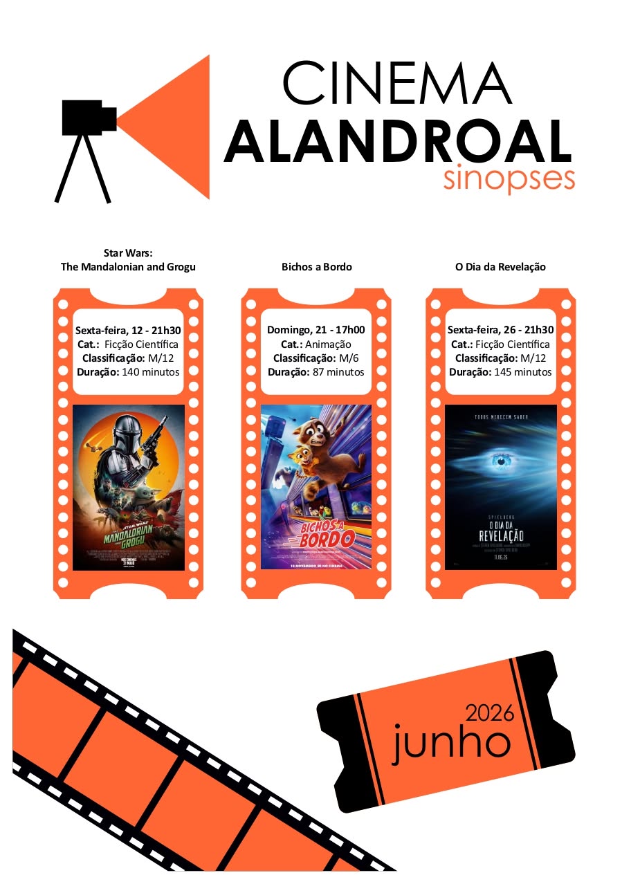 𝐂𝐢𝐧𝐞𝐦𝐚 𝐀𝐥𝐚𝐧𝐝𝐫𝐨𝐚𝐥 

Conheça os filmes que serão exibidos no Fórum Cultural de Ala…