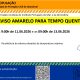 Aviso Amarelo – Tempo quente 
 Entre as 09h00 de dia 11/06 e as 09h00 de dia 13/…