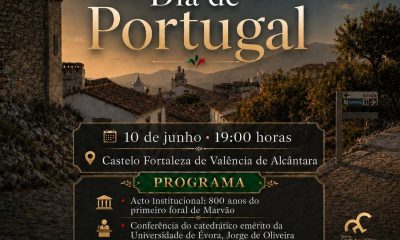 Marvão e Valência de Alcântara assinalam Dia de Portugal

Esta tarde, a partir …