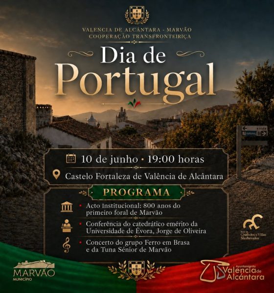 Marvão e Valência de Alcântara assinalam Dia de Portugal

Esta tarde, a partir …