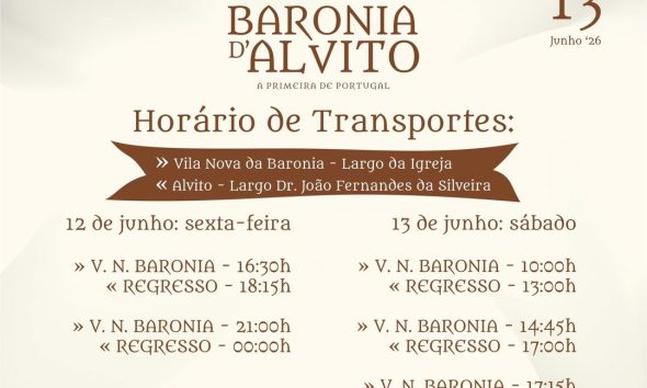 Baronia D’Alvito  

A Câmara Municipal de Alvito garante transporte entre Alvito…
