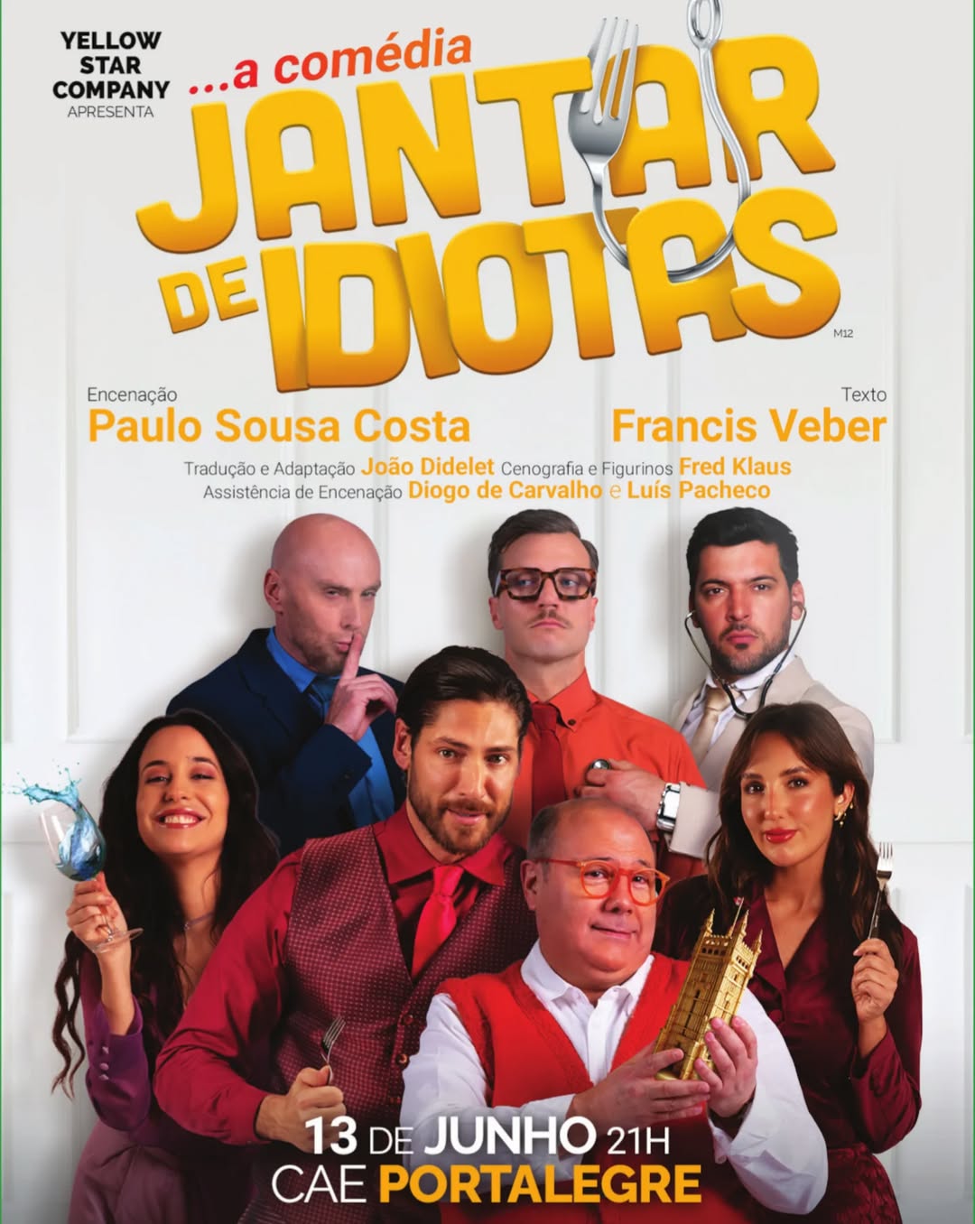 13 JUN. SÁB. 21H
Jantar dos Idiotas da Yellow Star Company
Junho em Cena – Mostr…