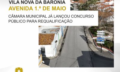 Câmara Municipal de Alvito lançou concurso para requalificação da Avenida 1.º de…