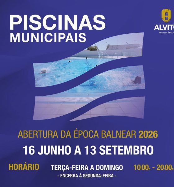 Piscinas Municipais de Alvito reabrem a 16 de junho

De 16 de junho a 13 de sete…