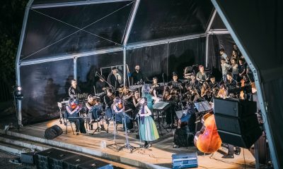Praça Nova do Ex-Quartel encheu para assistir ao espetáculo de encerramento do a…