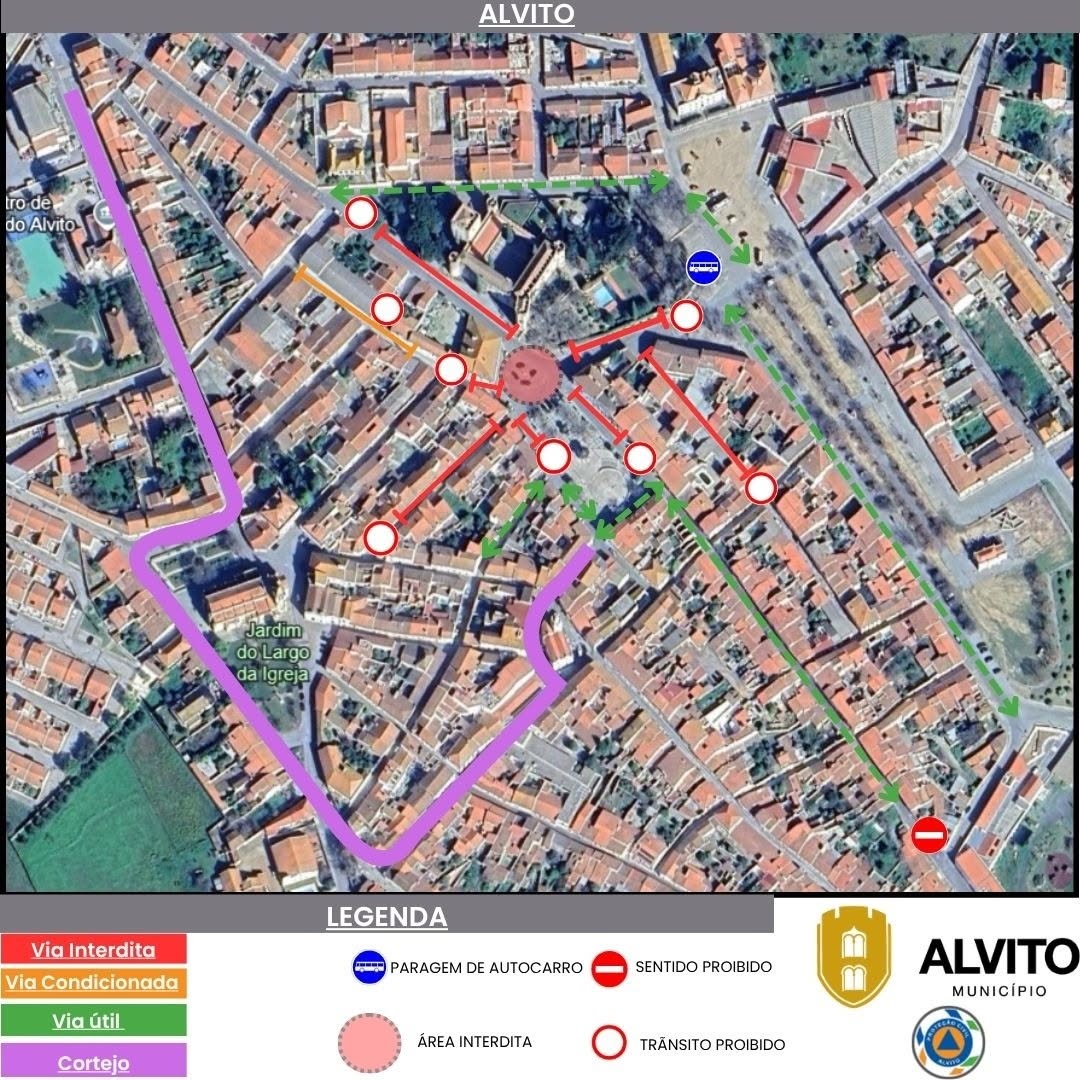 CONDICIONAMENTOS DE TRÂNSITO – BARONIA D’ALVITO 2026 

O Município de Alvito in…