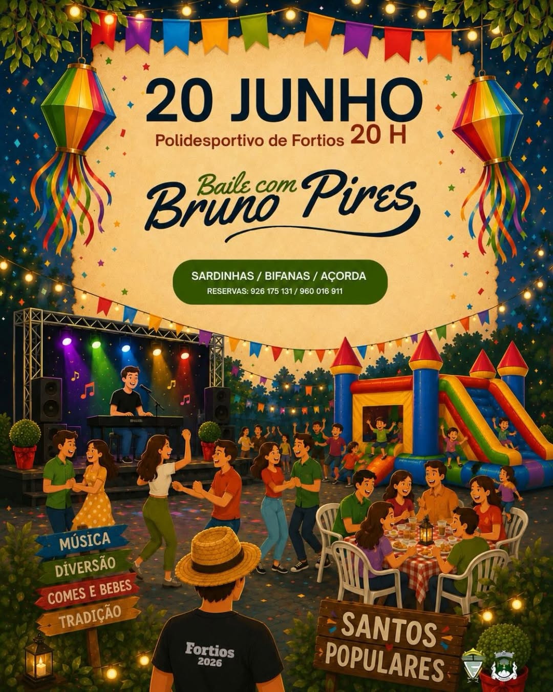 DIVULGAÇÃO DE ATIVIDADES A DECORRER NO CONCELHO 
Com o apoio do Município de Po…
