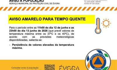 12JUN2026 – 08h40
De acordo com a informação recebida do Instituto Português do …