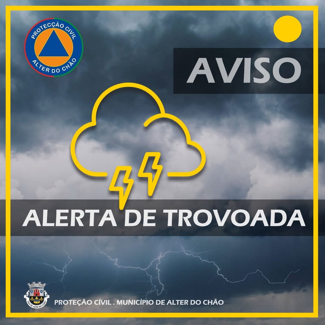 ATENÇÃO  
 
AVISO METEOROLÓGICO – AMARELO

– Aviso Meteorológico – Aviso Amarelo…