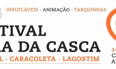 Guarde as datas do próximo  Festival Fora da Casca 
 3, 4 e 5 de julho 
Castelo …