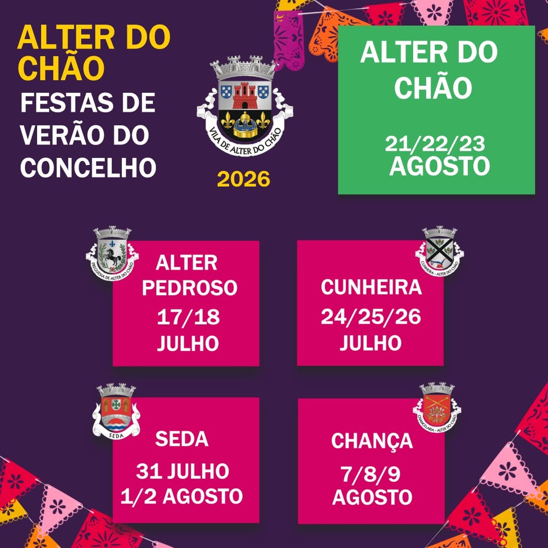 Festas de Verão no Concelho