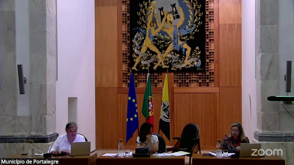 Reunião Ordinária da Câmara Municipal de Portalegre, dia 17 de junho de 2026, pe…